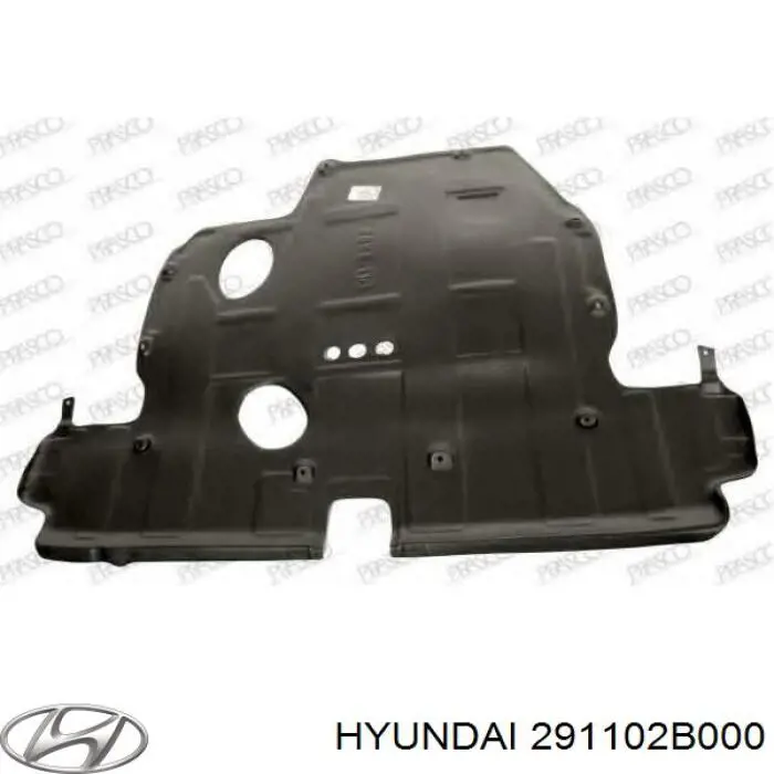 Osłona silnika, miski (przedziału silnika) Hyundai Santa Fe II SUV (CM) (2006 - 2012) cena, od 58,61 USD