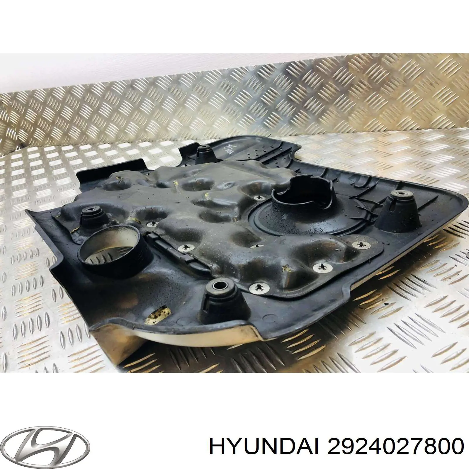 Pokrywa silnika dekoracyjna Hyundai Santa Fe II SUV (CM) (2006 - 2012) cena, od 80,02 USD