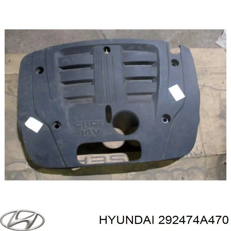 Pokrywa silnika dekoracyjna KIA Sorento I SUV (JC) (2006 - 2011) cena, od 104,27 USD