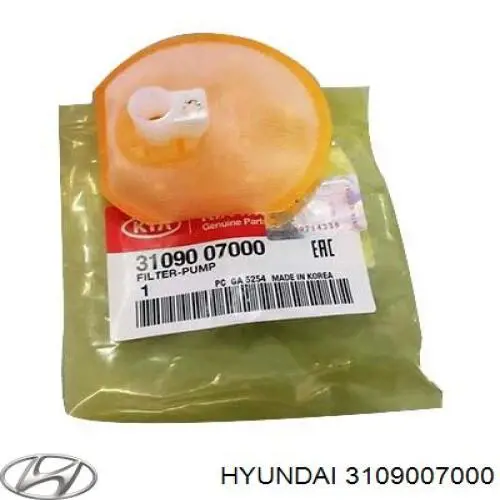 Do koszyka 3109007000 Hyundai/Kia Filtr-sitko pompy paliwowej