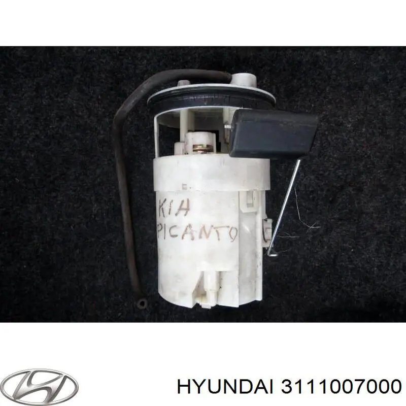 Do koszyka Moduł pompy paliwowej z czujnikiem poziomu paliwa KIA Picanto I BA