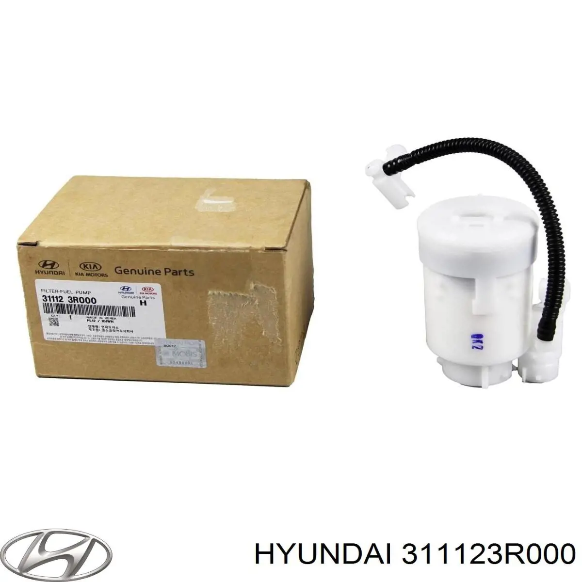 Do koszyka 311123R000 Hyundai/Kia Filtr paliwa