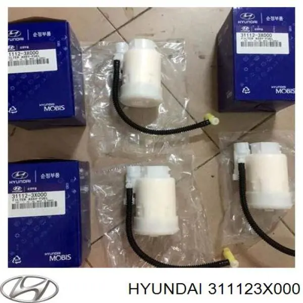 Do koszyka 311123X000 Hyundai/Kia Filtr paliwa