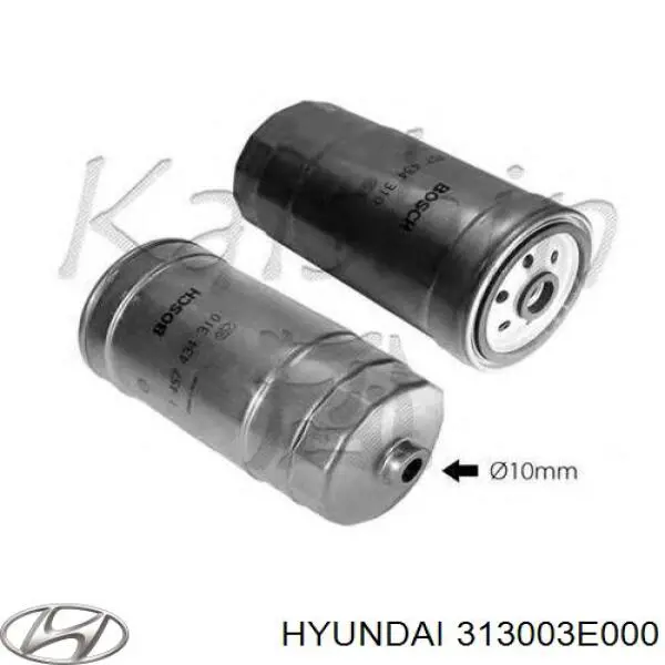 Filtr paliwa Hyundai/Kia 313003E000 cena, od 13,78 USD