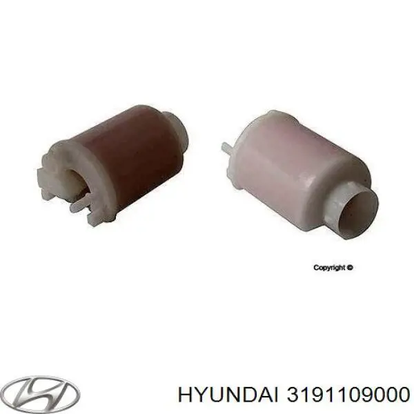 Filtr paliwa Hyundai/Kia 3191109000 cena, od 15,95 USD