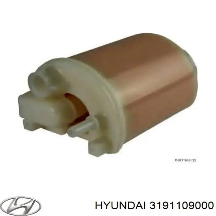 Filtr paliwa Hyundai/Kia 3191109000 cena, od 15,95 USD