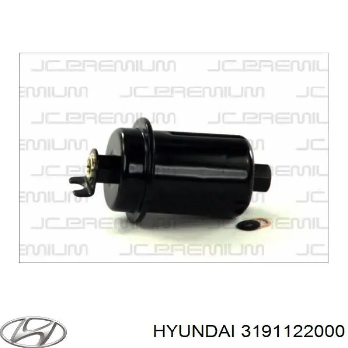 Do koszyka 3191122000 Hyundai/Kia Filtr paliwa