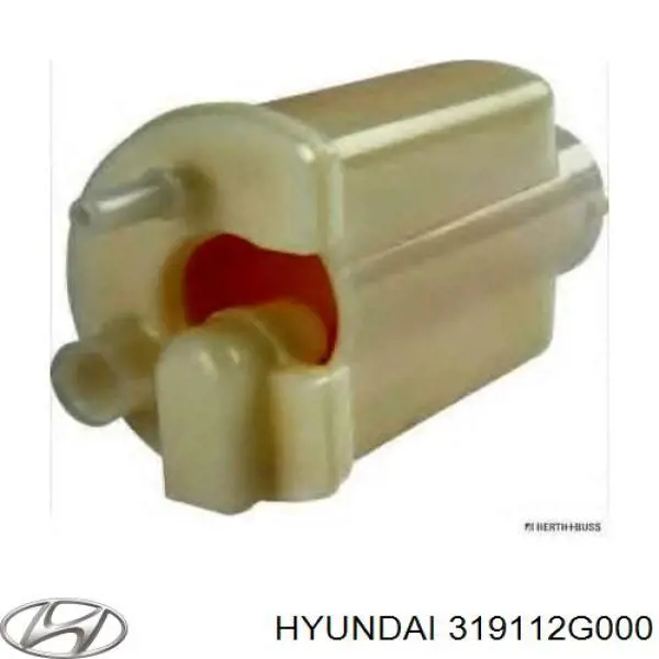 Filtr paliwa Hyundai/Kia 319112G000 cena, od 16,66 USD
