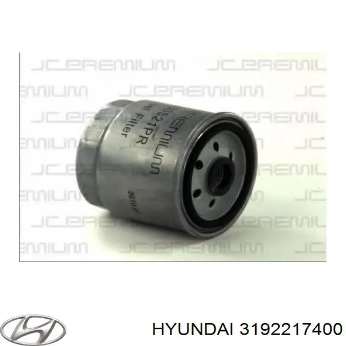 Do koszyka 3192217400 Hyundai/Kia Filtr paliwa