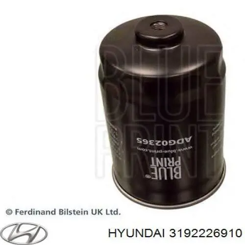Filtr paliwa Hyundai/Kia 3192226910 cena, od 17,14 USD