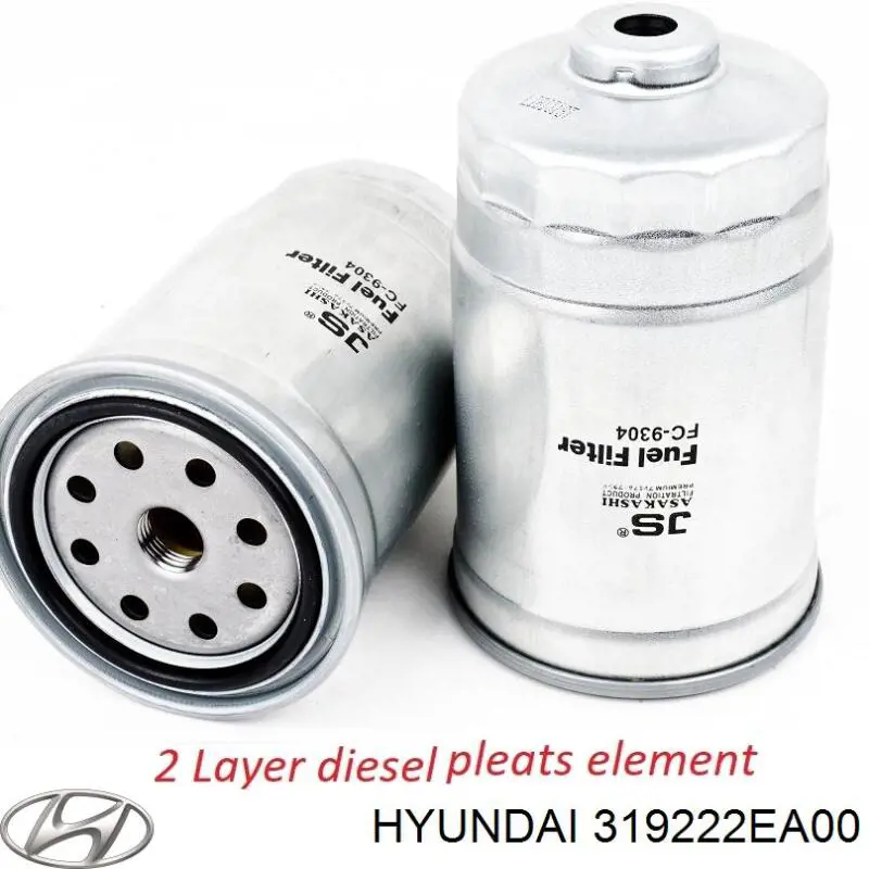 Do koszyka 319222EA00 Hyundai/Kia Filtr paliwa