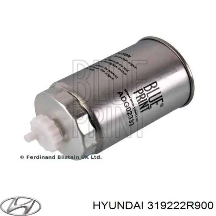 Do koszyka 319222R900 Hyundai/Kia Filtr paliwa