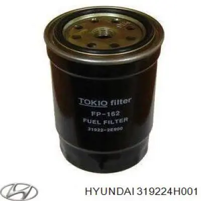Do koszyka 319224H001 Hyundai/Kia Filtr paliwa