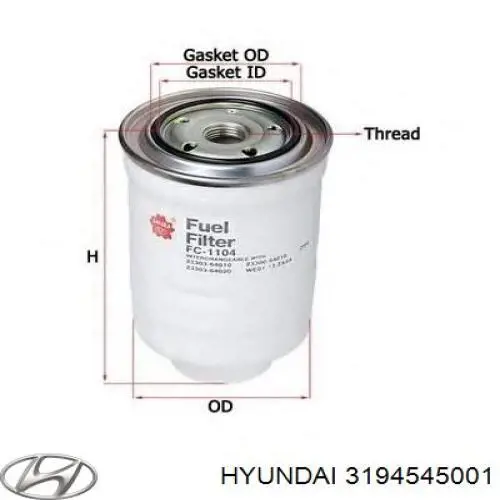 Hyundai/Kia 3194545001
