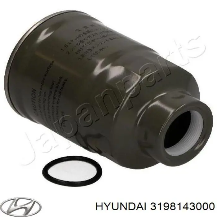 Do koszyka 3198143000 Hyundai/Kia Filtr paliwa