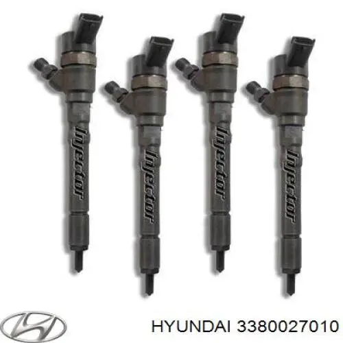 Do koszyka 3380027010 Hyundai/Kia Wtryskiwacz paliwa