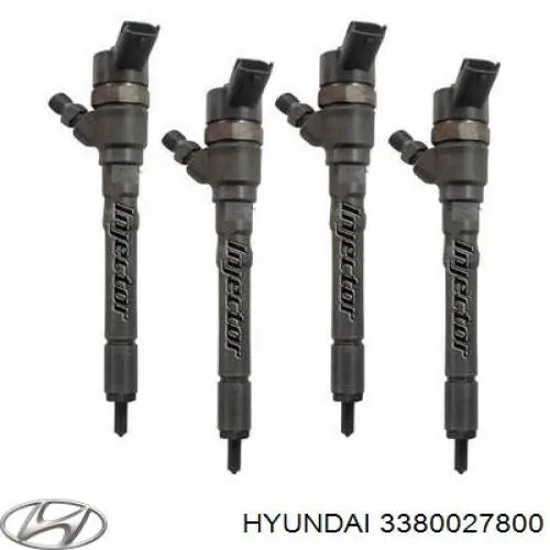 Do koszyka 3380027800 Hyundai/Kia Wtryskiwacz paliwa