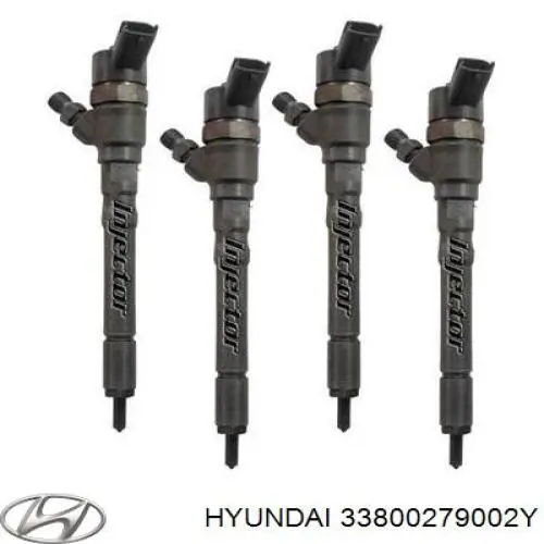 Wtryskiwacz paliwa Hyundai/Kia 33800279002Y