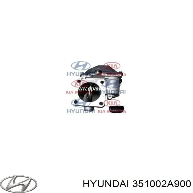 351002A900 Hyundai/Kia Przepustnica, komplet