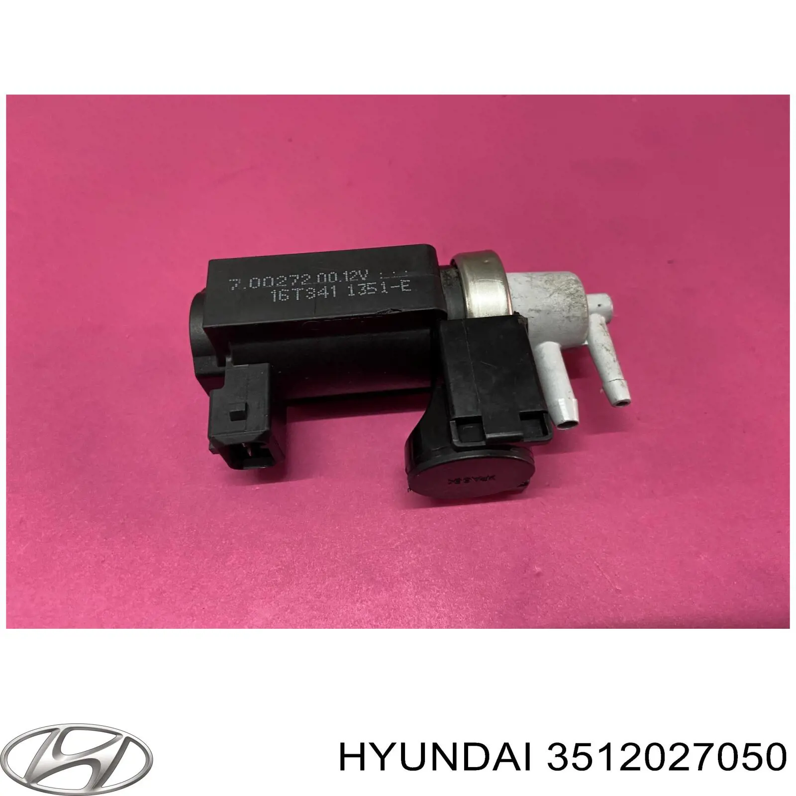 Zawór elektromagnetyczny regulacji klapy EGR Hyundai/Kia 3512027050 cena, od 38,07 USD