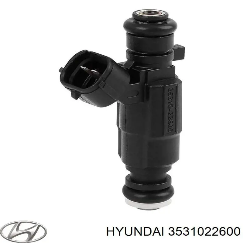 Wtryskiwacz paliwa Hyundai/Kia 3531022600 cena, od 73,29 USD