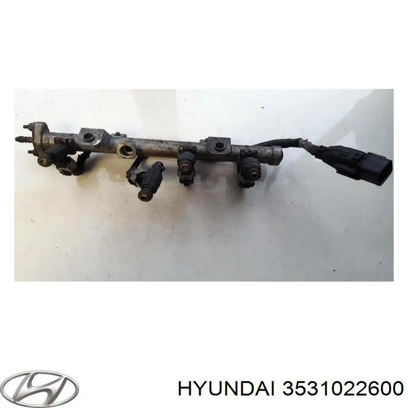 Wtryskiwacz paliwa 3531022600 Hyundai/Kia