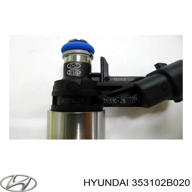Do koszyka 353102B020 Hyundai/Kia Wtryskiwacz paliwa