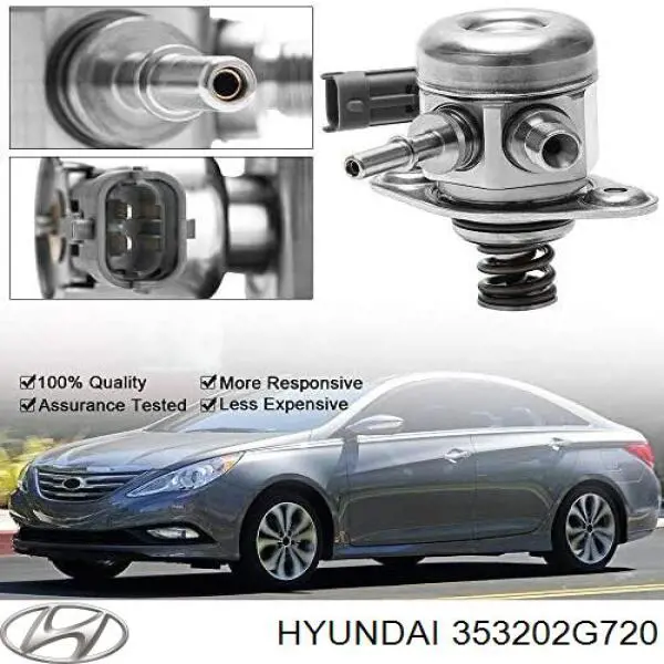 Pompa wtryskowa wysokiego ciśnienia Hyundai/Kia 353202G720 cena, od 440,65 USD