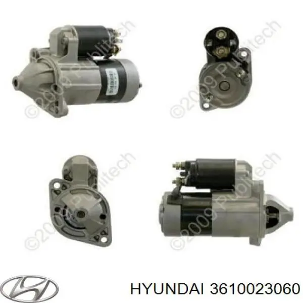 Rozrusznik Hyundai/Kia 3610023060 cena, od 81,31 USD