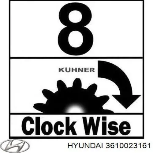 Rozrusznik Hyundai/Kia 3610023161