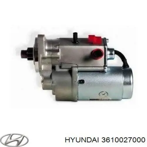 Rozrusznik 3610027000 Hyundai/Kia