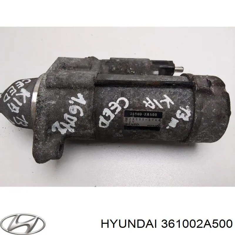 Do koszyka 361002A500 Hyundai/Kia Rozrusznik