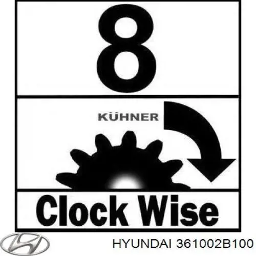 361002B100 Hyundai/Kia Rozrusznik