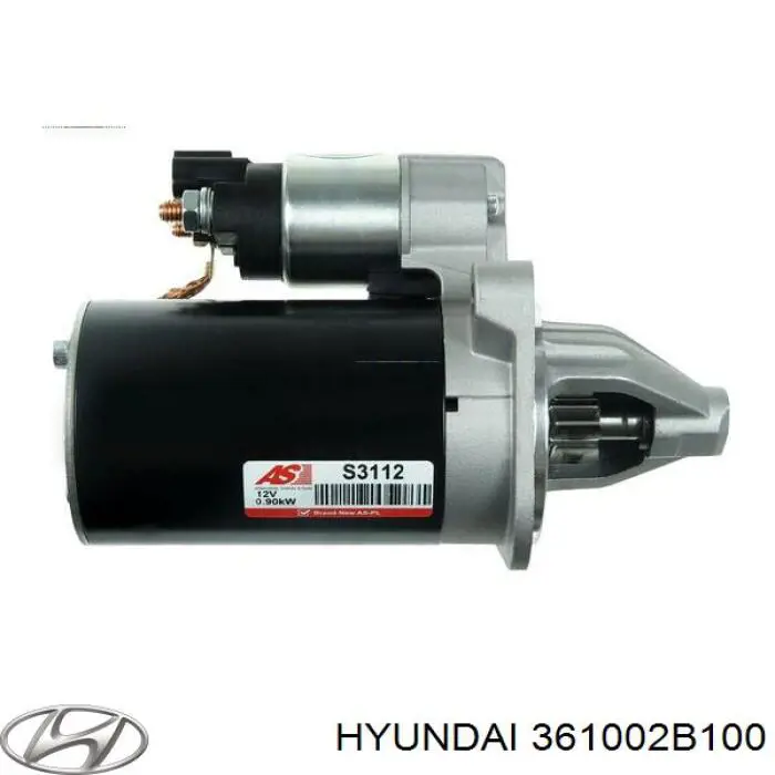 Rozrusznik 361002B100 Hyundai/Kia