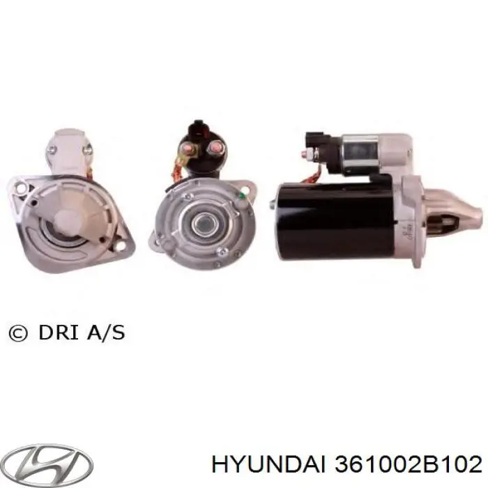 Rozrusznik Hyundai/Kia 361002B102 cena, od 105,56 USD