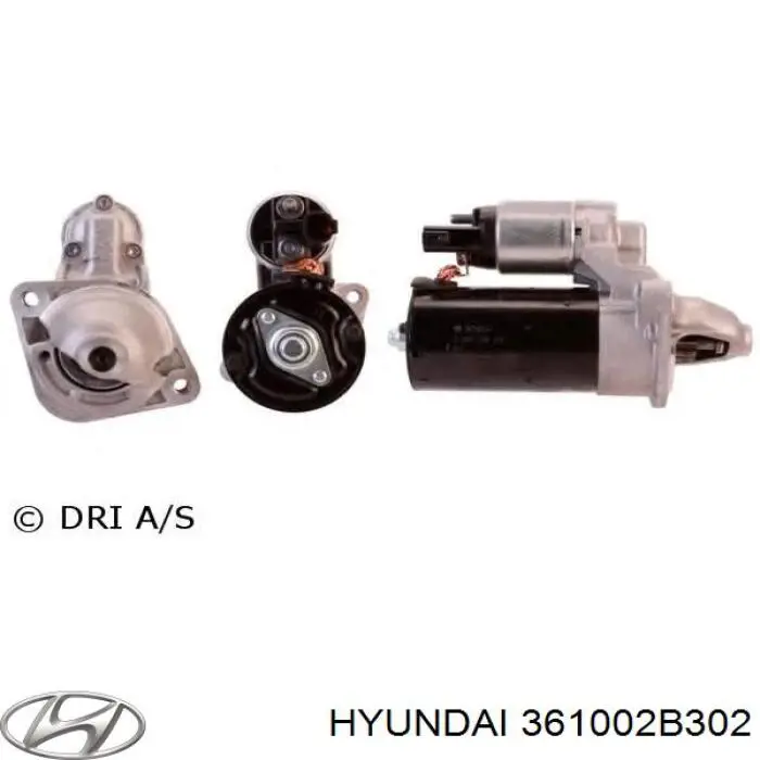 Rozrusznik Hyundai/Kia 361002B302 cena, od 88,53 USD