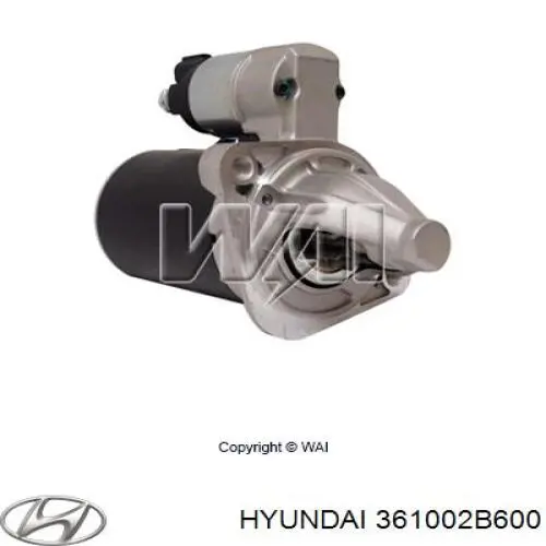 Rozrusznik 361002B600 Hyundai/Kia