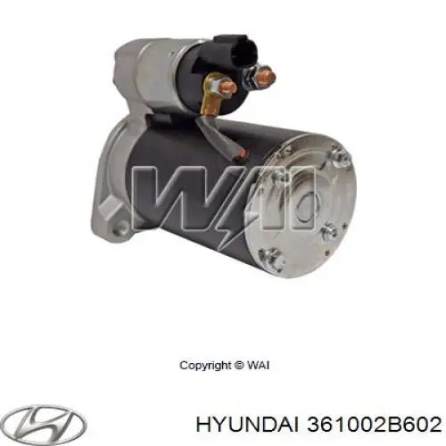 361002B602 Hyundai/Kia Rozrusznik