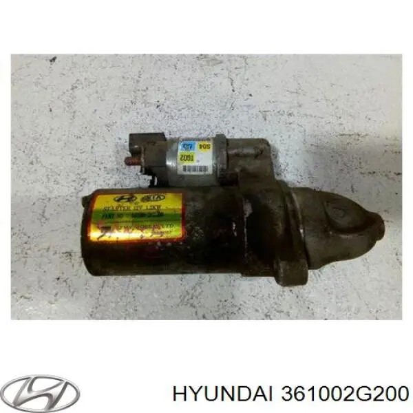 Do koszyka 361002G200 Hyundai/Kia Rozrusznik