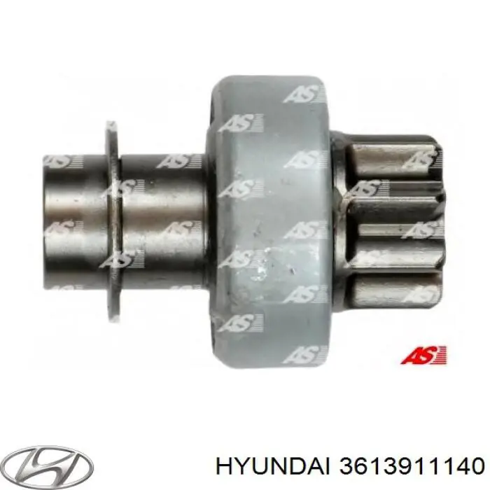 Do koszyka 3613911140 Hyundai/Kia Bendiks rozrusznika