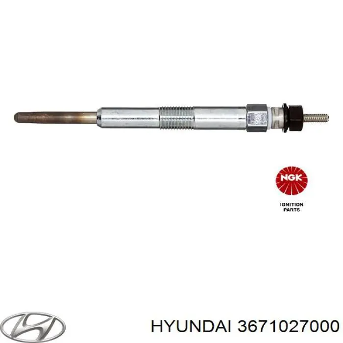 Świeca żarowa 3671027000 Hyundai/Kia