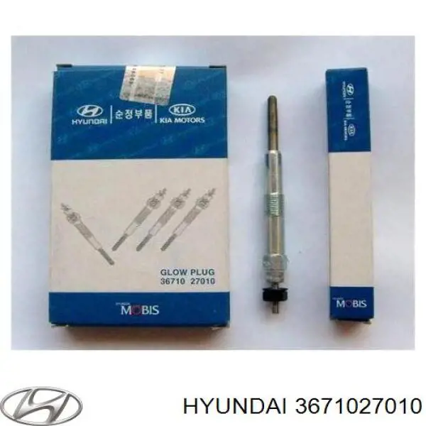 Świeca żarowa Hyundai/Kia 3671027010 cena, od 9,56 USD