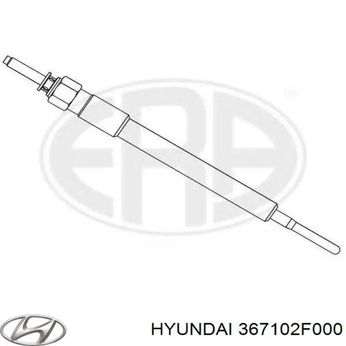 Świeca żarowa Hyundai/Kia 367102F000 cena, od 21,46 USD