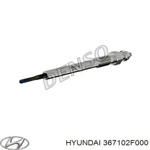 Do koszyka 367102F000 Hyundai/Kia Świeca żarowa