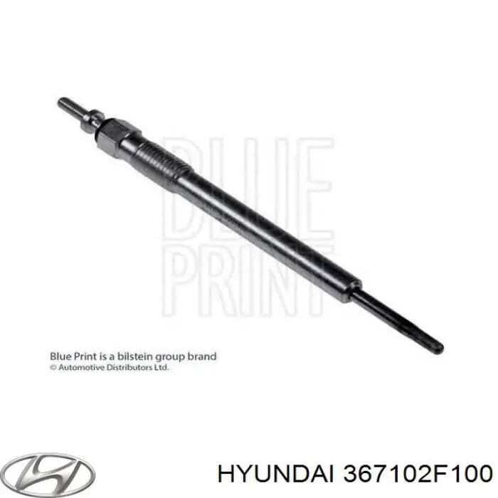 Do koszyka 367102F100 Hyundai/Kia Świeca żarowa