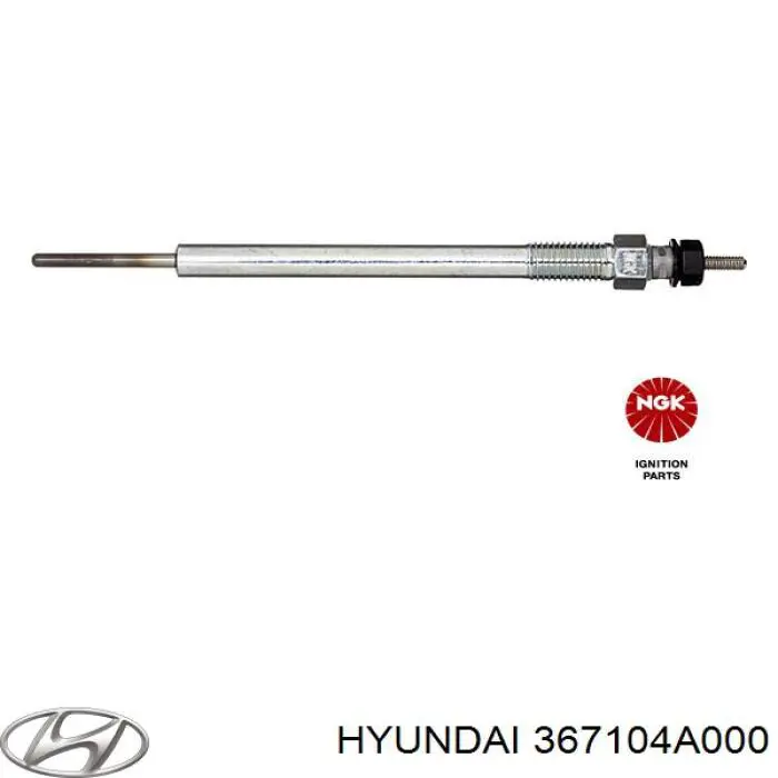 367104A000 Hyundai/Kia Świeca żarowa
