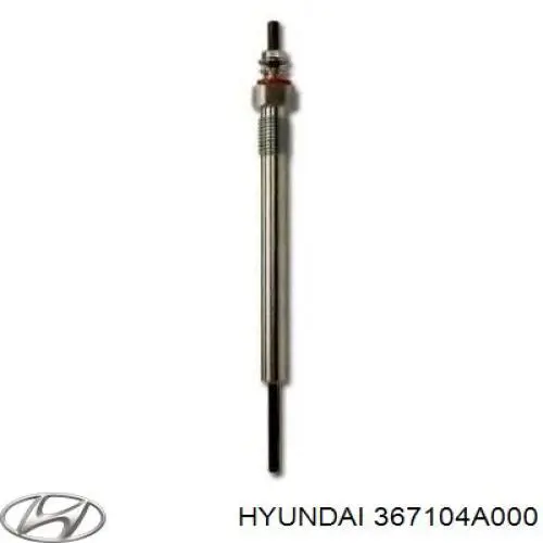 Do koszyka 367104A000 Hyundai/Kia Świeca żarowa