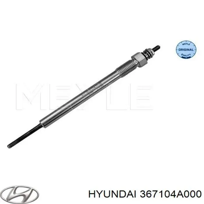 Świeca żarowa 367104A000 Hyundai/Kia
