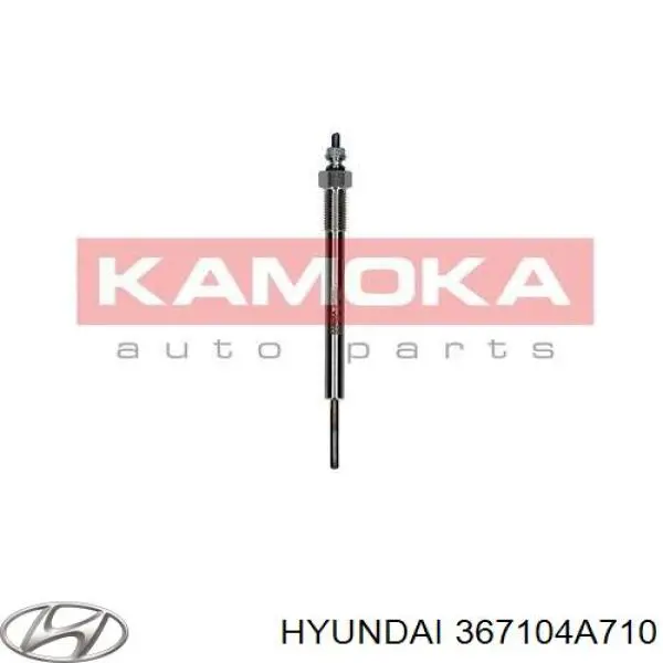 Do koszyka 367104A710 Hyundai/Kia Świeca żarowa