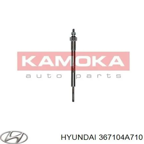 Do koszyka 367104A710 Hyundai/Kia Świeca żarowa